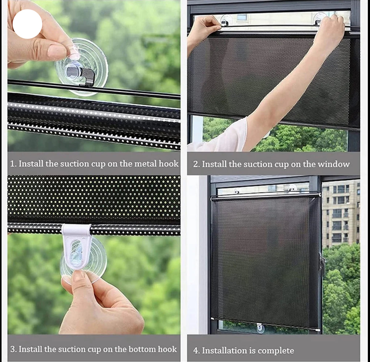 CasaDuzzle™ Curtain Sun Protector