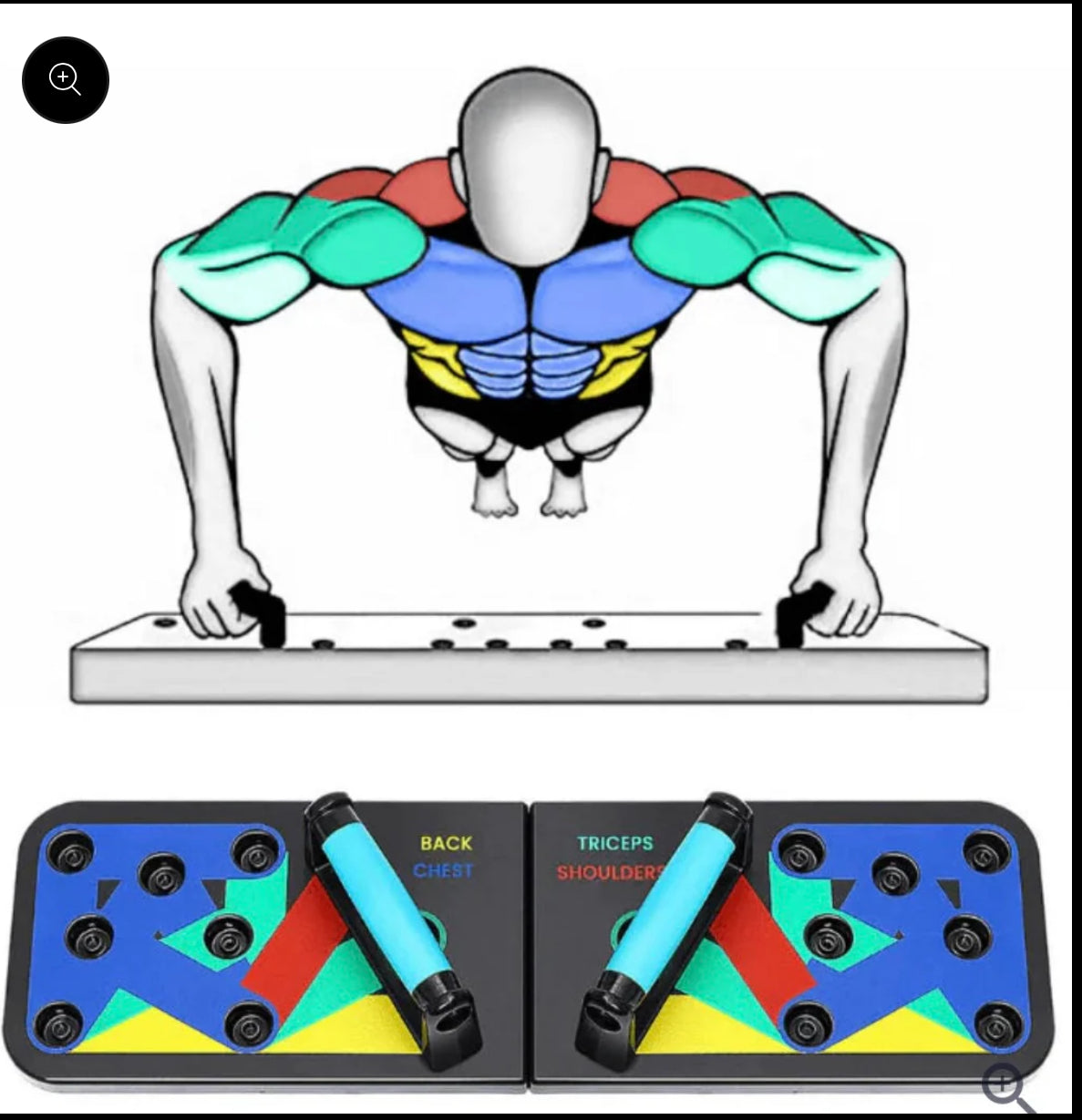 Push Up Board / 14-in-1