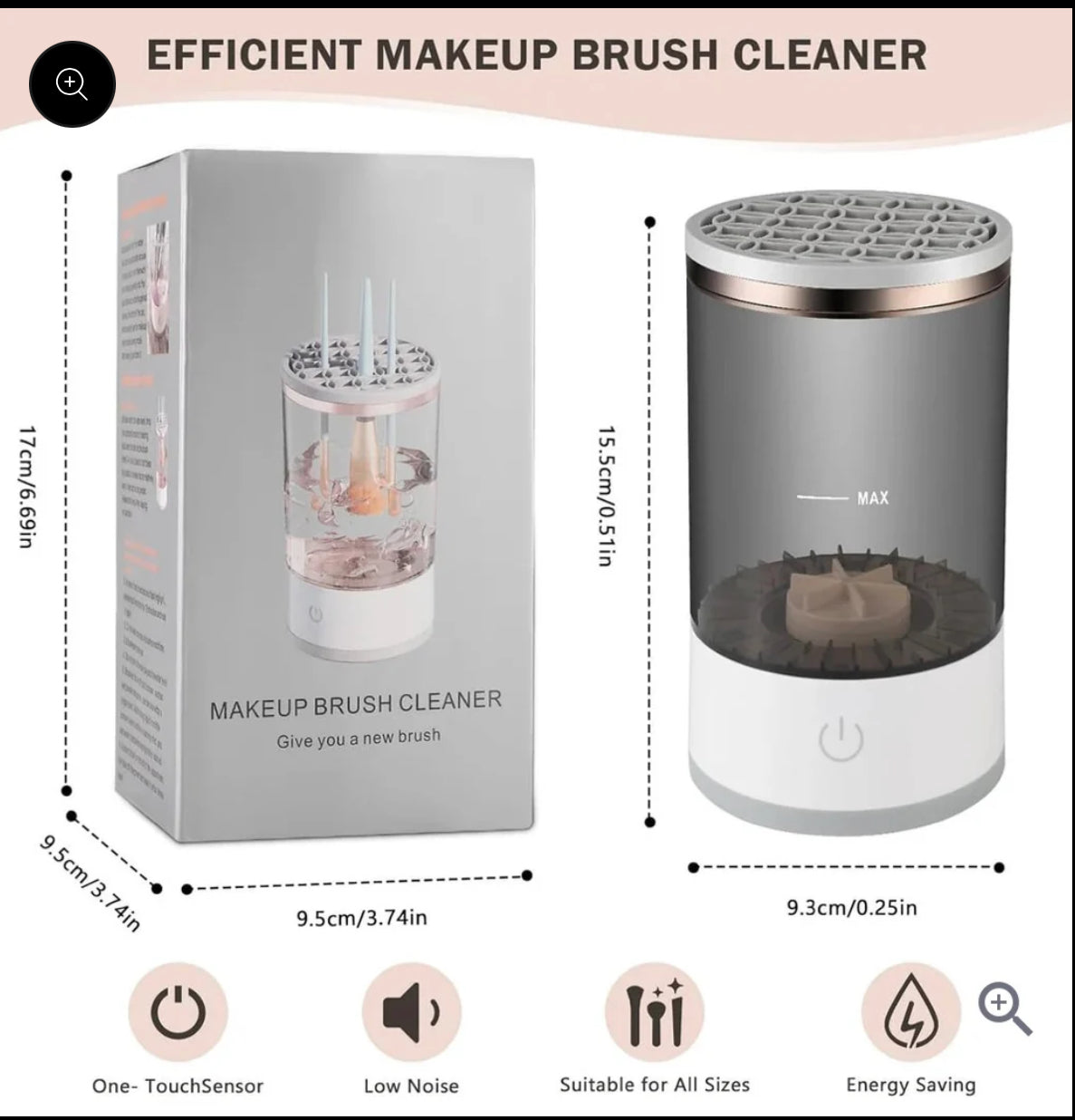 CasaDuzzle™ Makeup Brush Cleaner