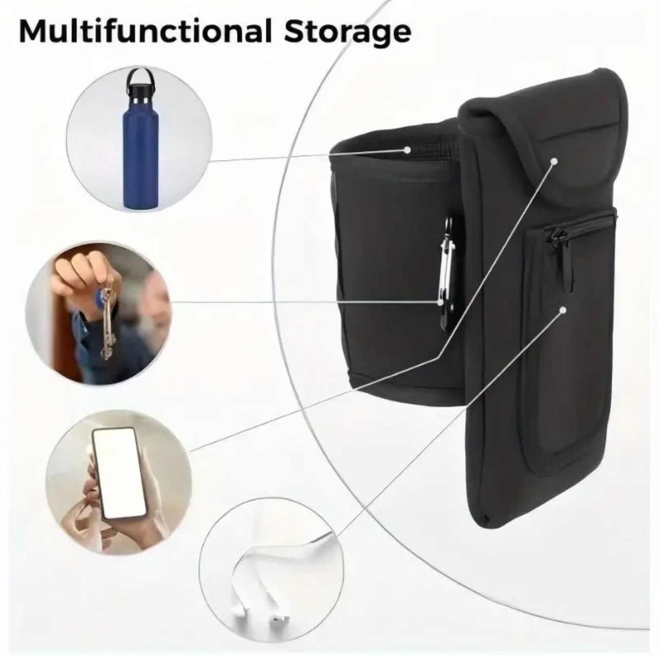 CasaDuzzle™ Gym Magnetic Bag