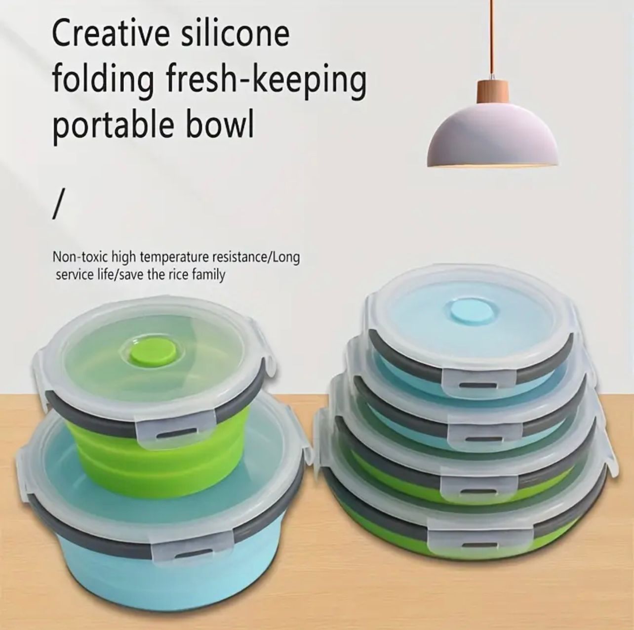 CasaDuzzle™ Foldable Silicon Pots (Round)