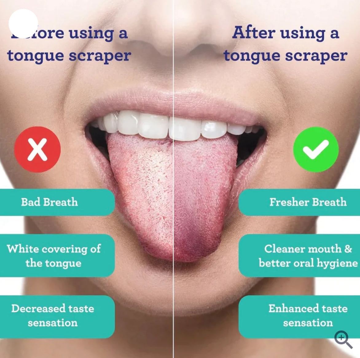 CasaDuzzle™ Tongue Scrapers Set 3 pcs