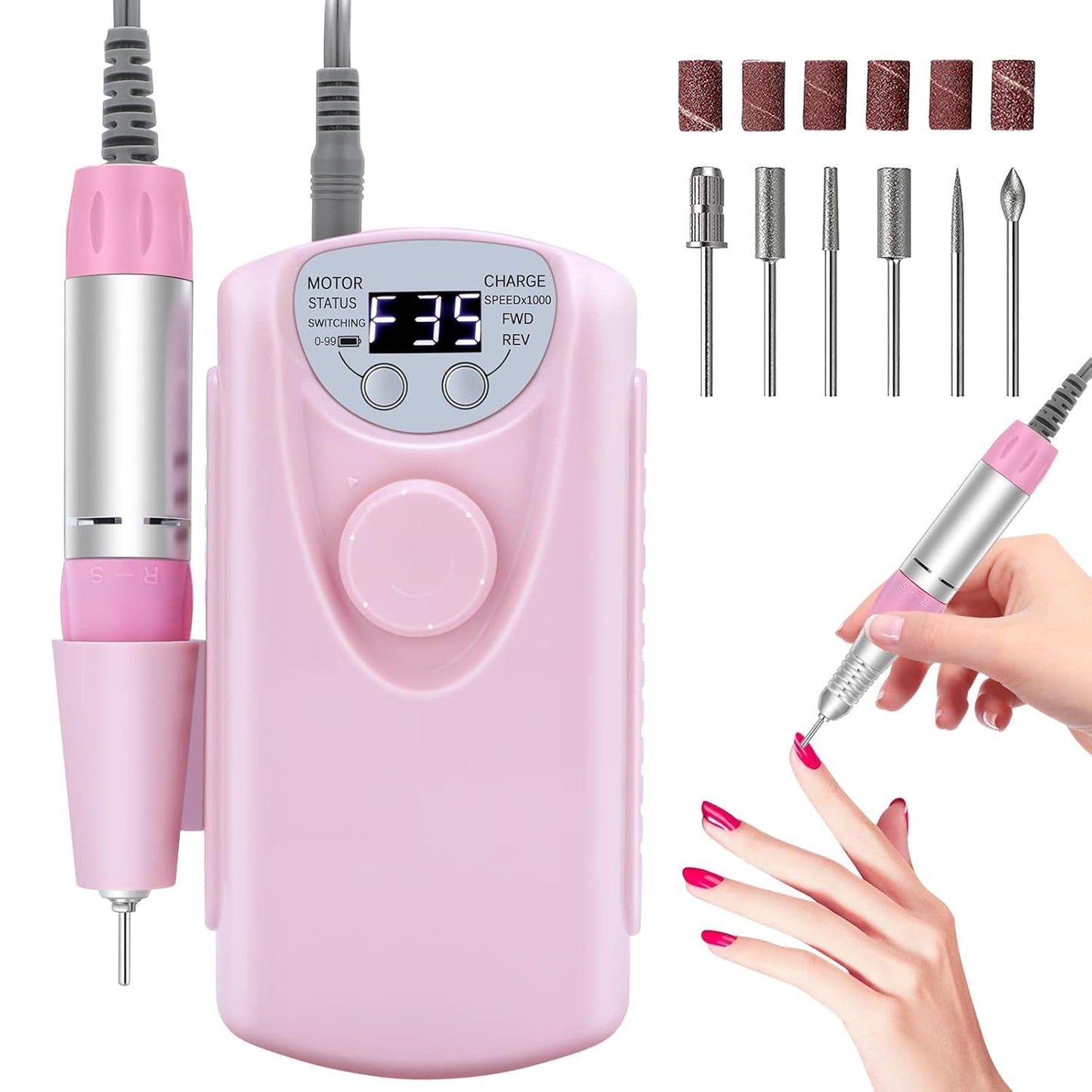 CasaDuzzle™ Electric Nail Drill