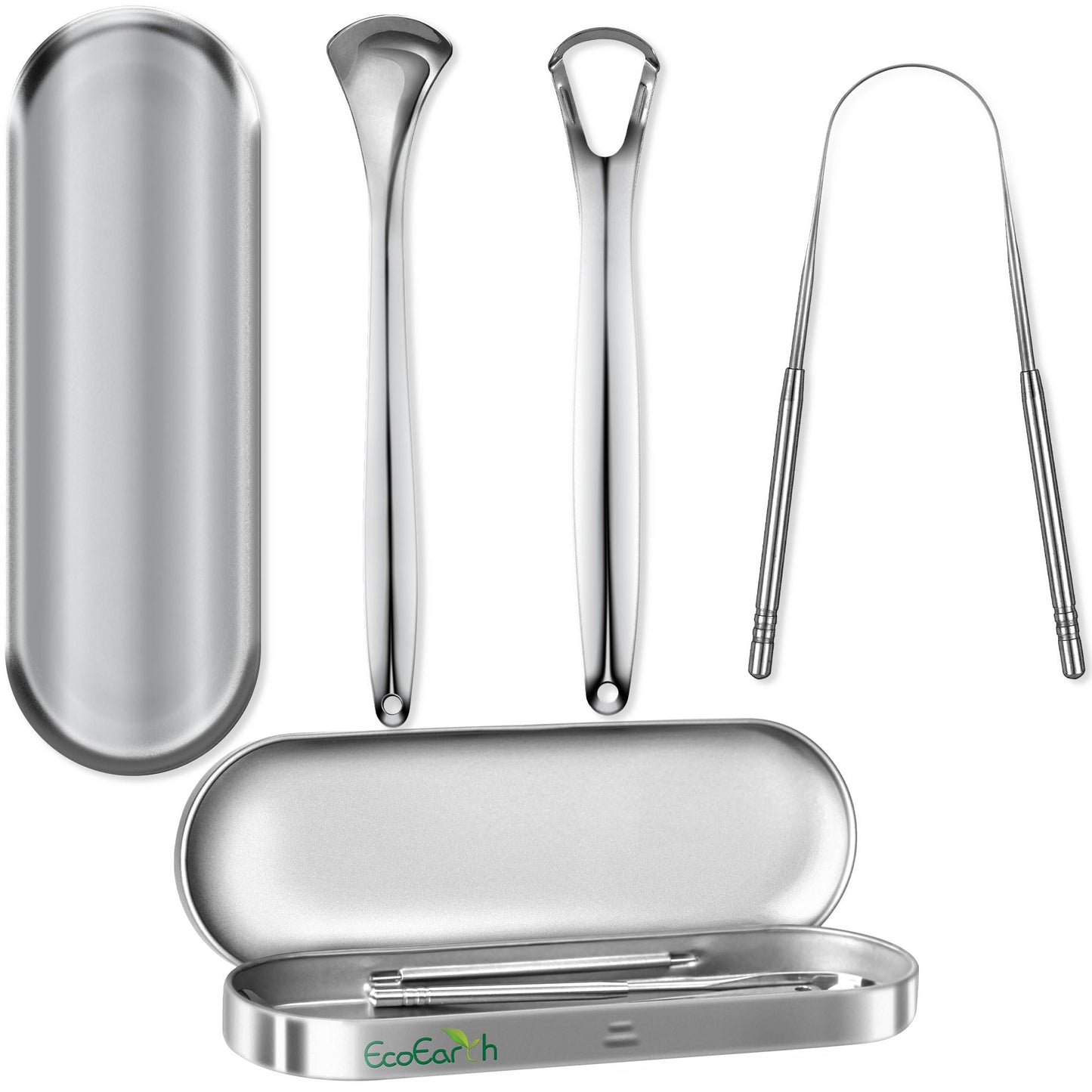 CasaDuzzle™ Tongue Scrapers Set 3 pcs