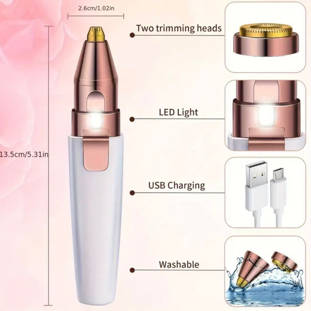 CasaDuzzle™ Facial Hair Remover
