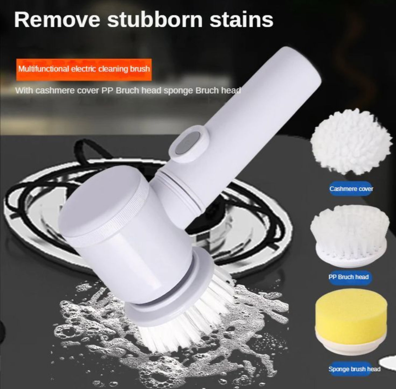 CasaDuzzle™ Electric Brush Cleaner