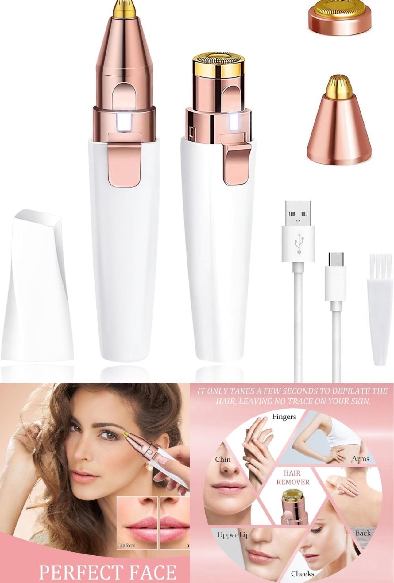 CasaDuzzle™ Facial Hair Remover