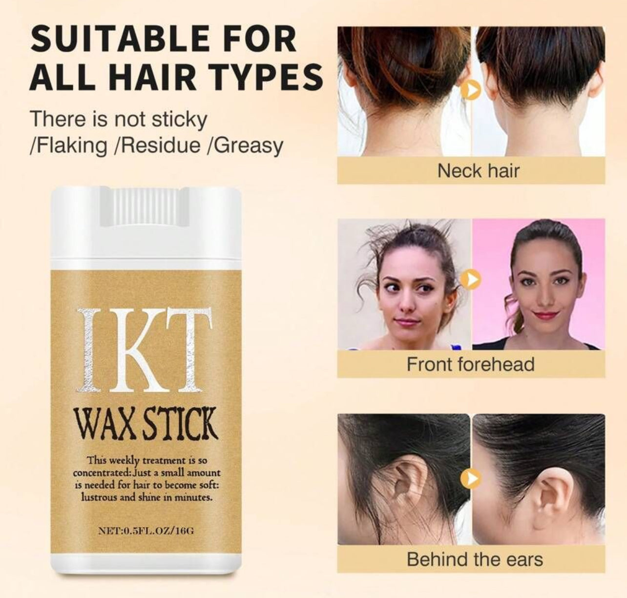 CasaDuzzle™ Hair Wax Stick