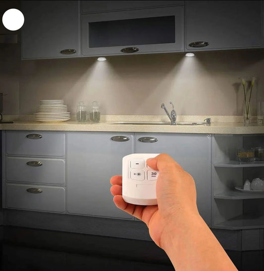 CasaDuzzle™ 3 LED Spots with Remote