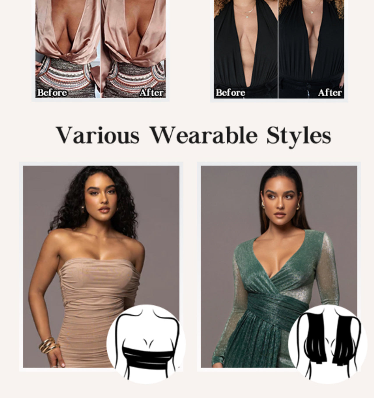 CasaDuzzle™ Chest Lift Tape