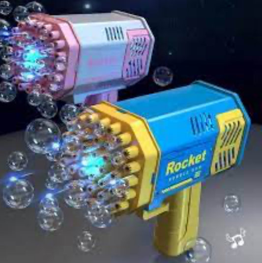 CasaDuzzle™ Rocket Bubble Gun