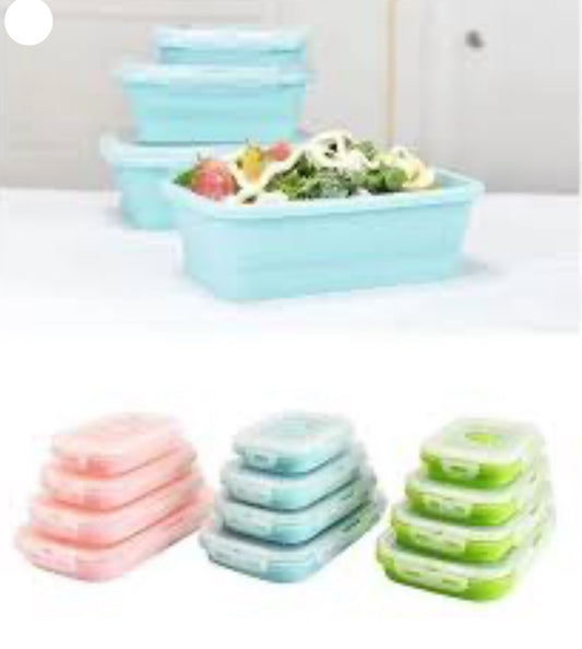 CasaDuzzle™ Foldable Silicon Pots (Square)