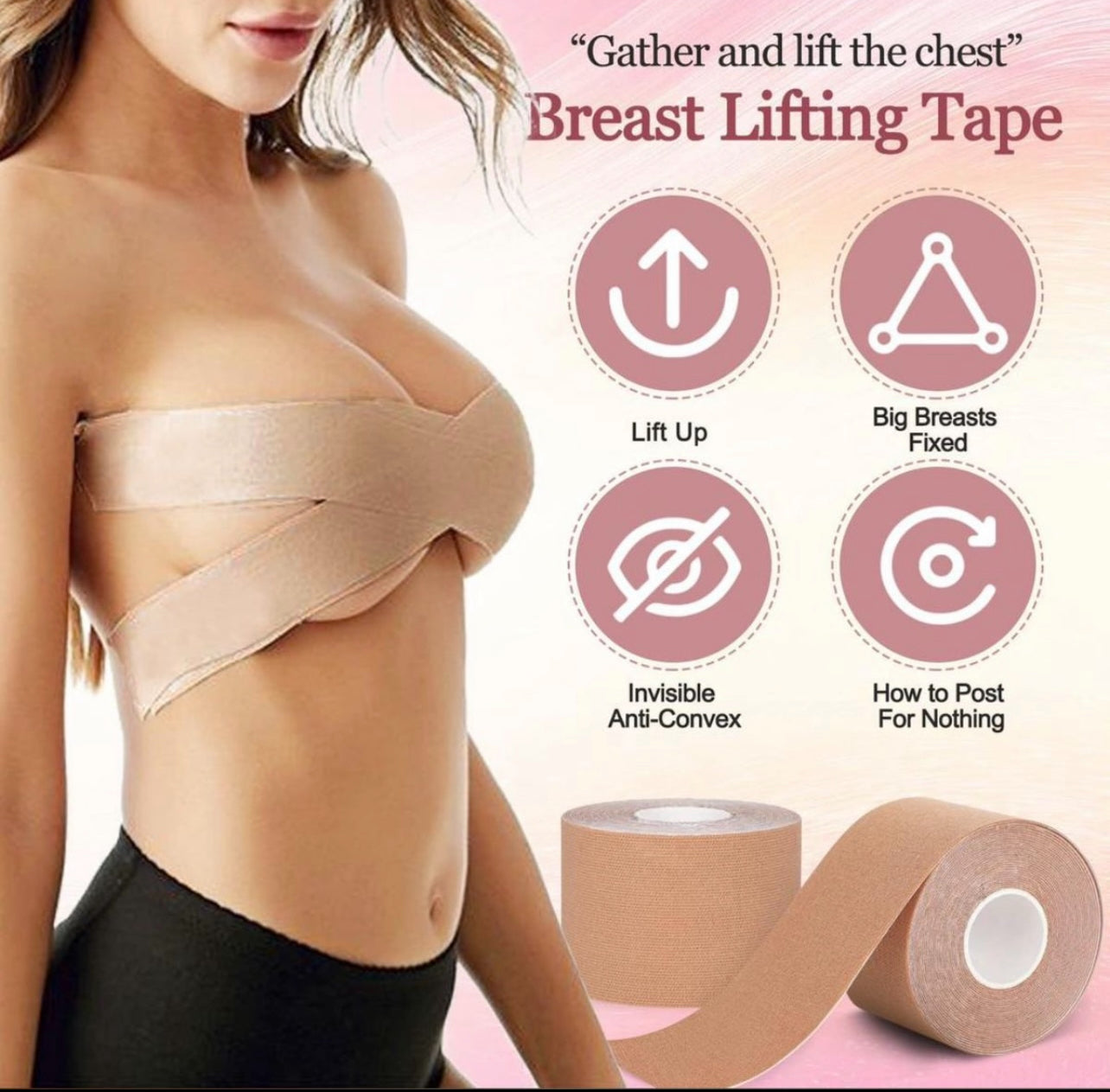 CasaDuzzle™ Chest Lift Tape