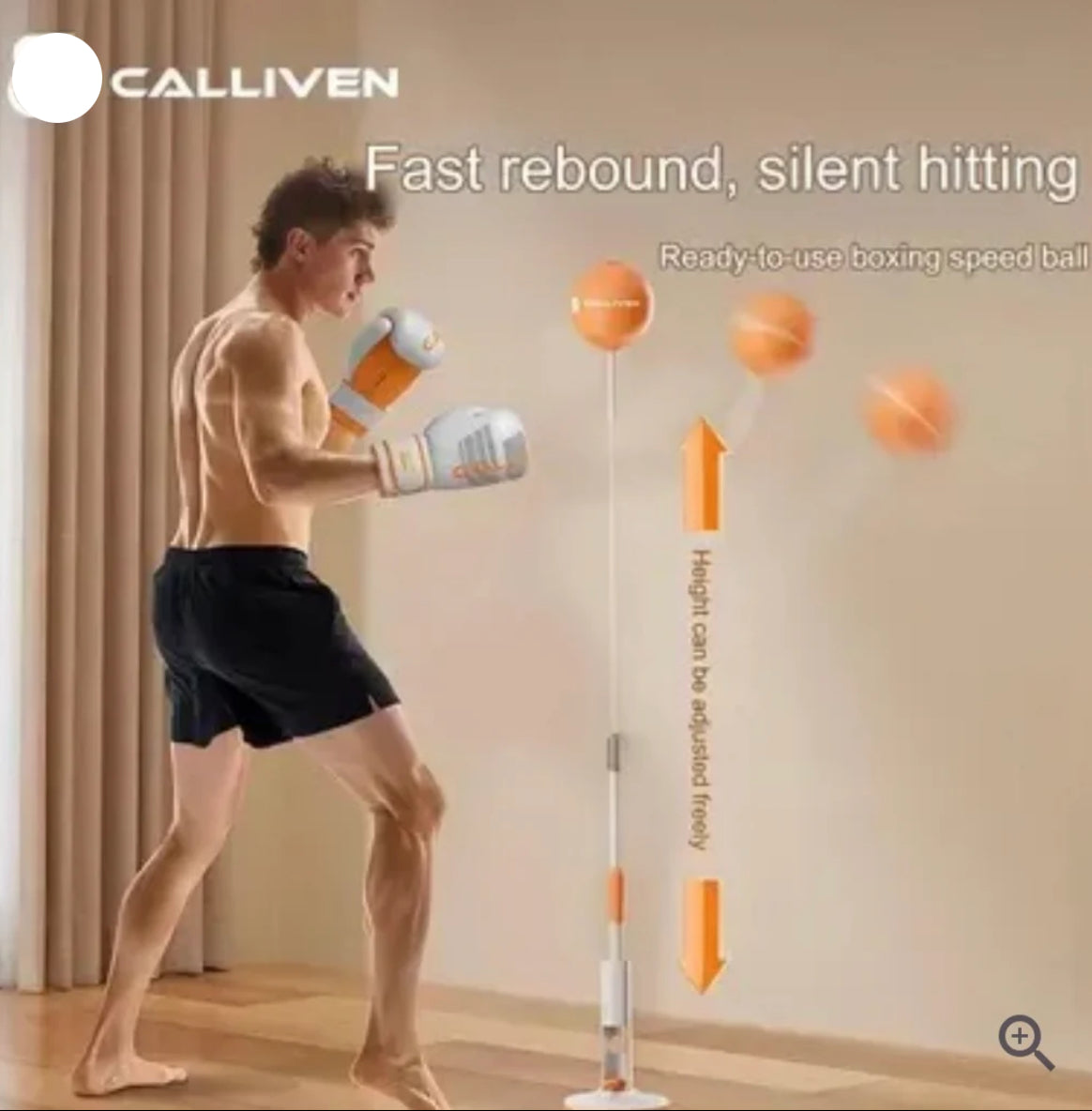 CasaDuzzle™ Boxing Reflex Ball