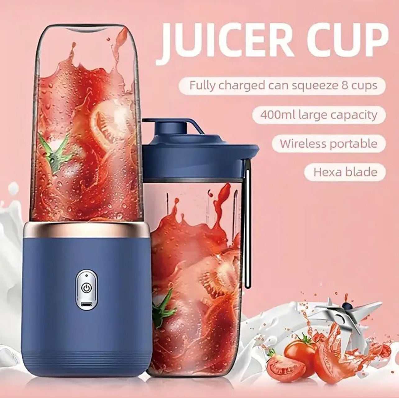 CasaDuzzle™ 2 in 1 Portable Blender & Cup