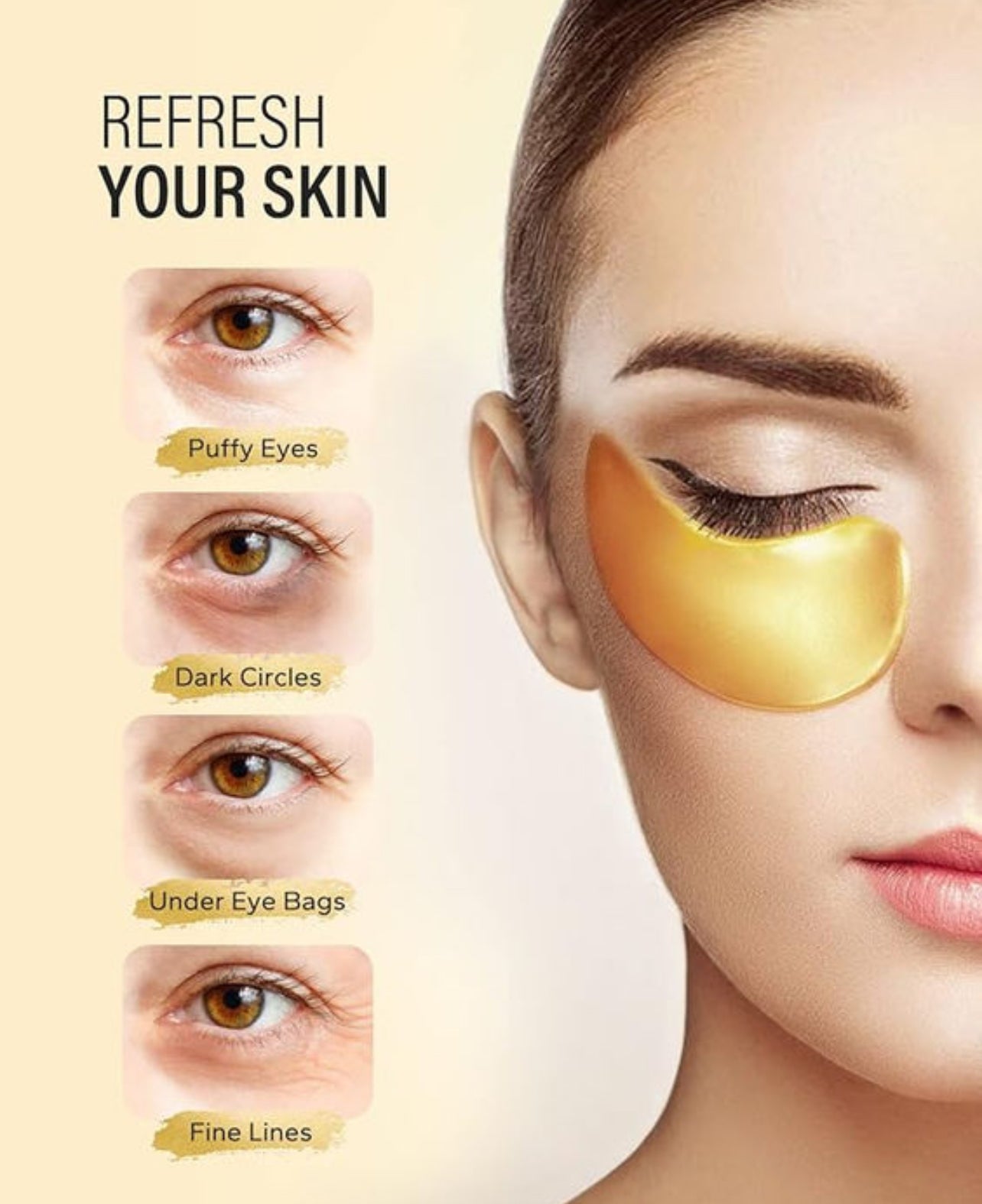 CasaDuzzle™ Vitamin C Eye Mask 60 pcs Disaar