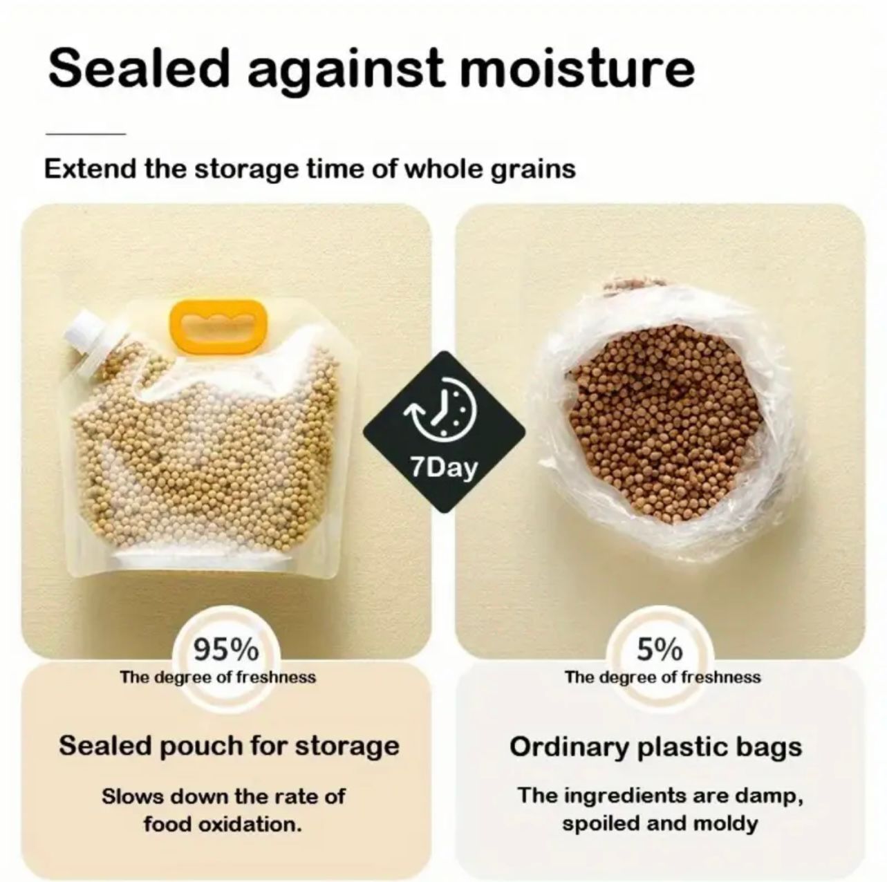 CasaDuzzle™ Preserver Bags for Grains