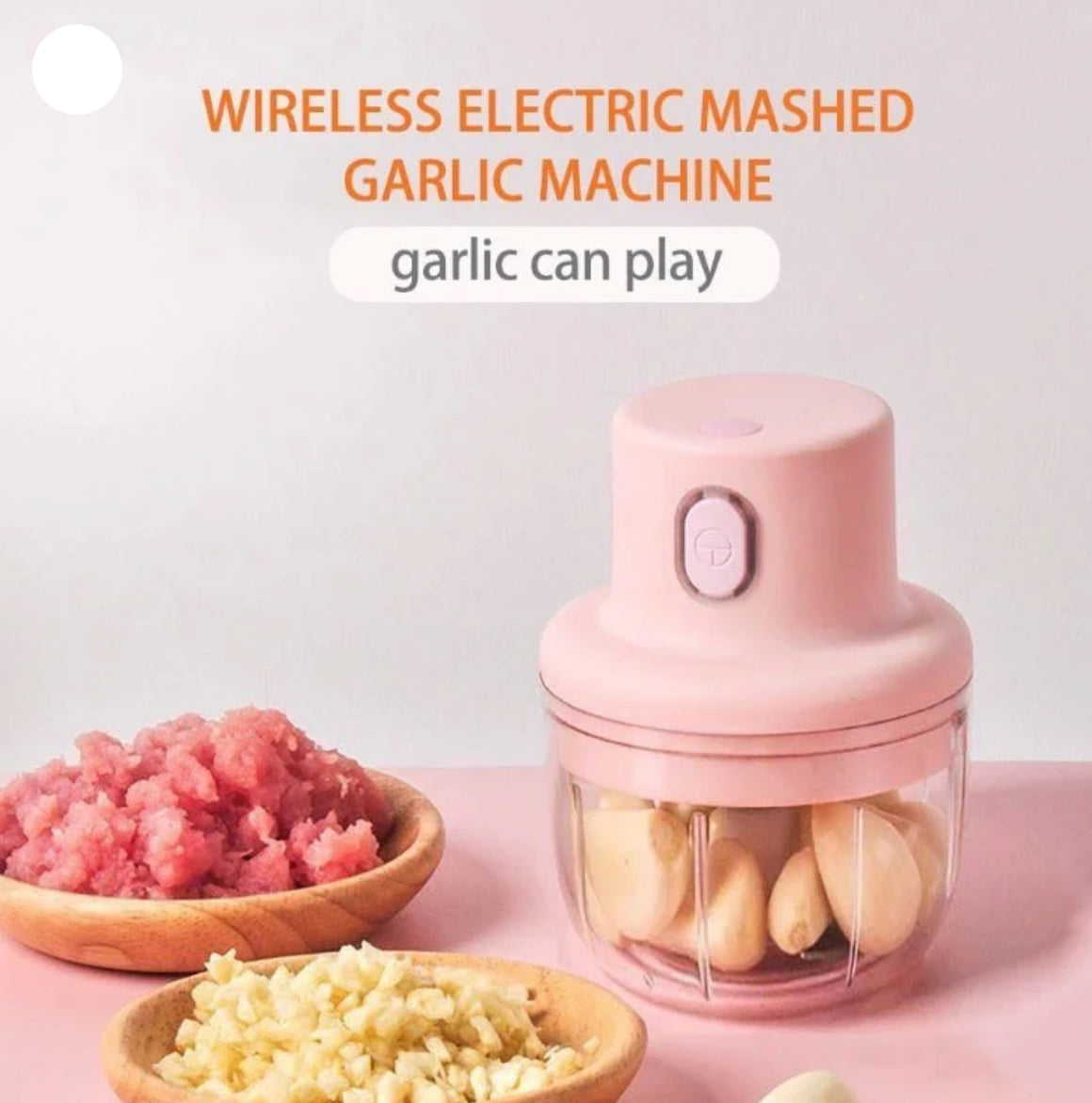 CasaDuzzle™ Mini Electric Garlic Machine