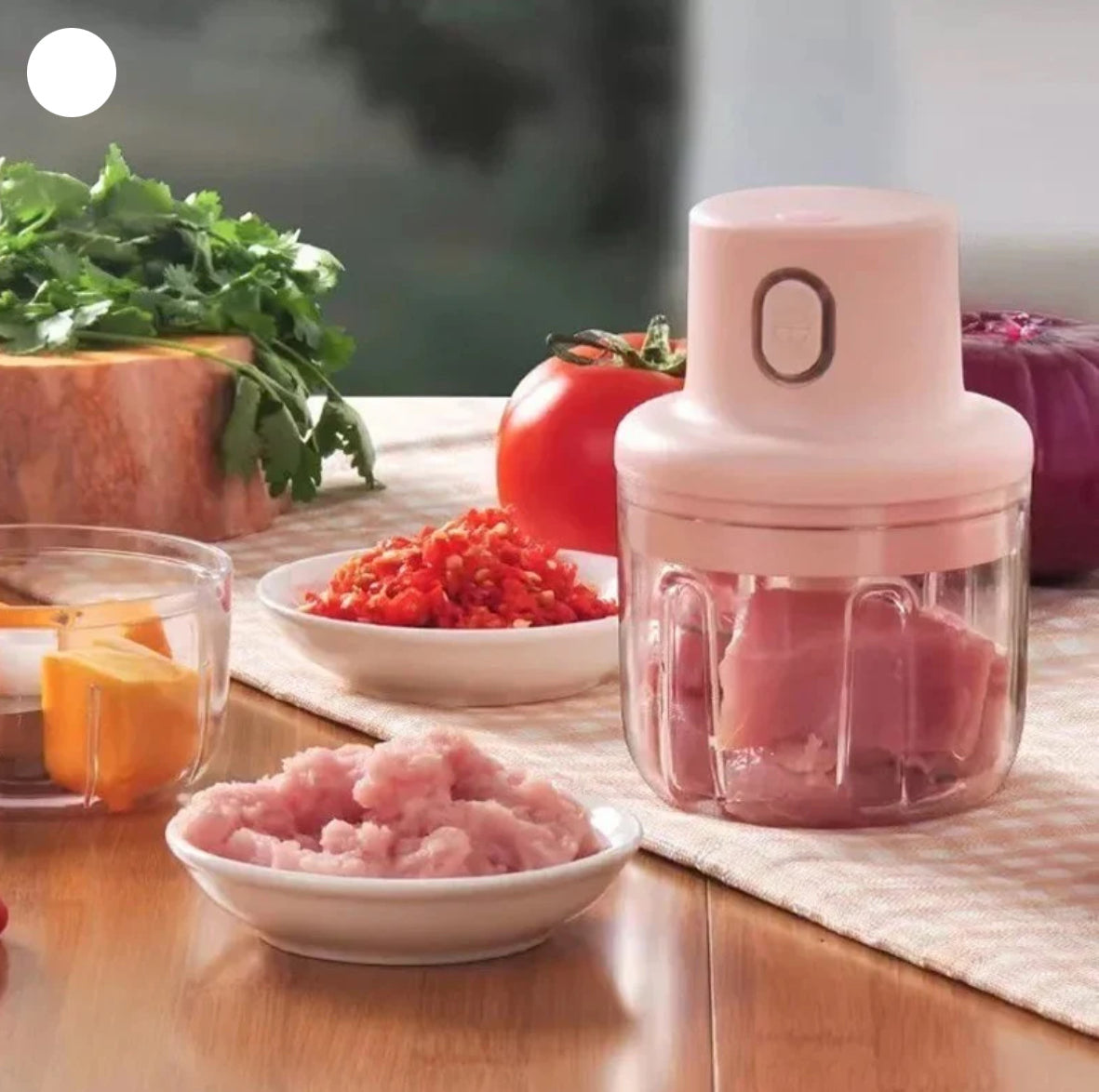 CasaDuzzle™ Mini Electric Garlic Machine