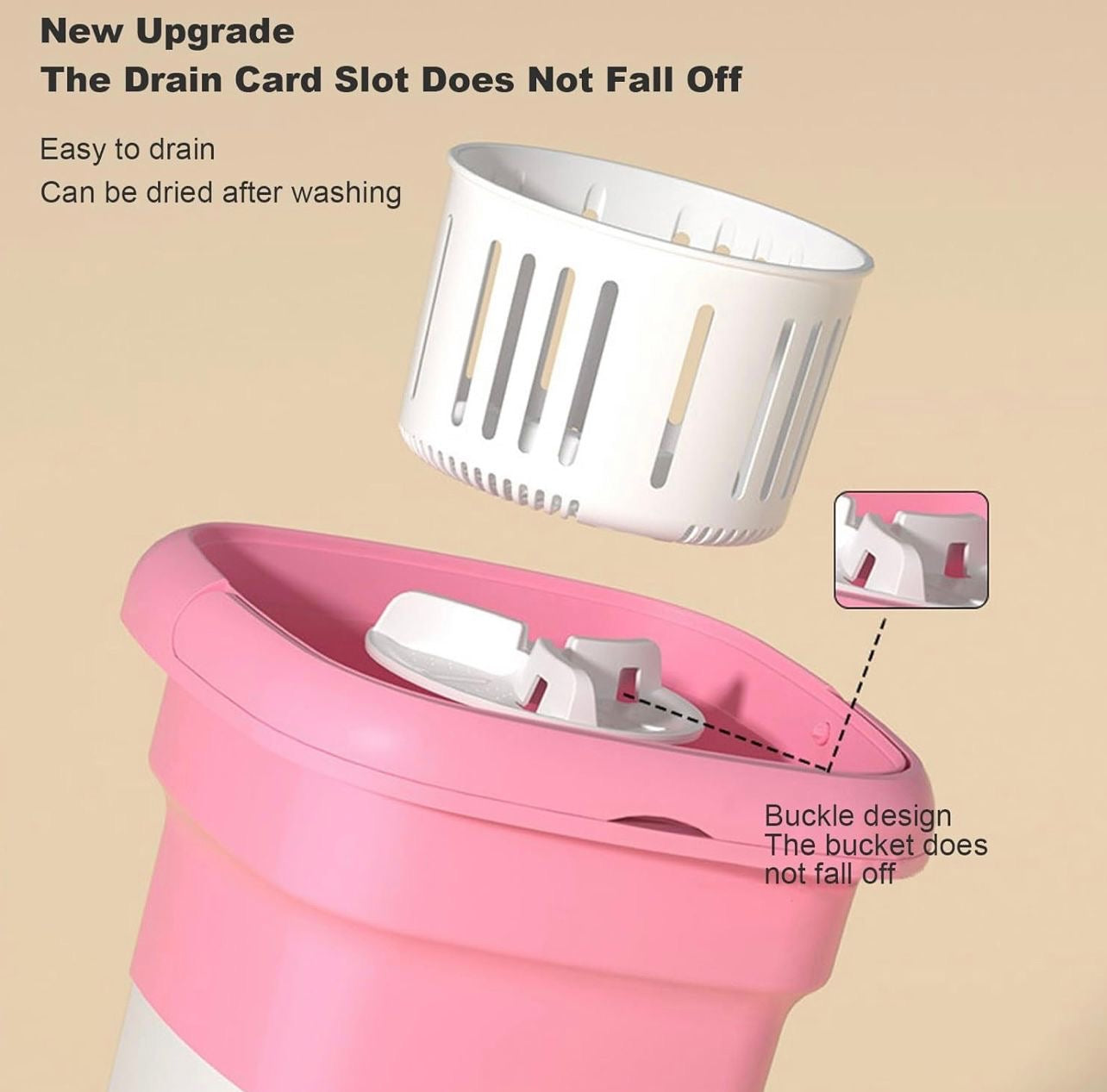 CasaDuzzle™ Portable Mini Cloth Washer