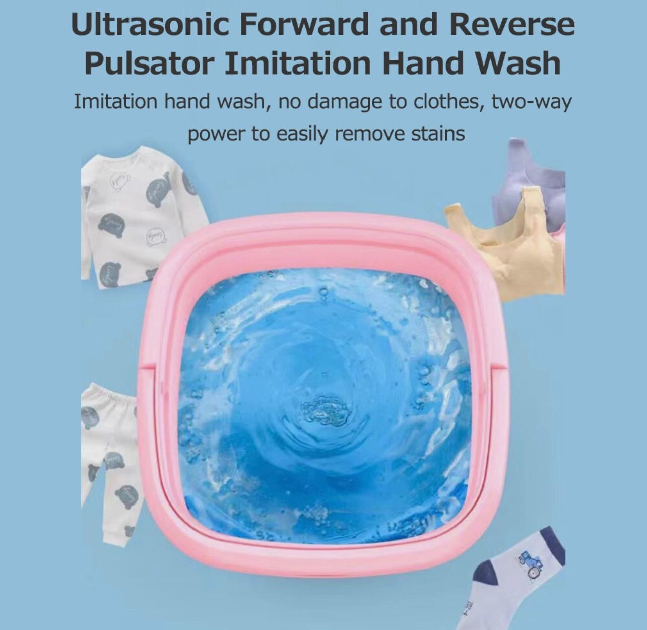 CasaDuzzle™ Portable Mini Cloth Washer