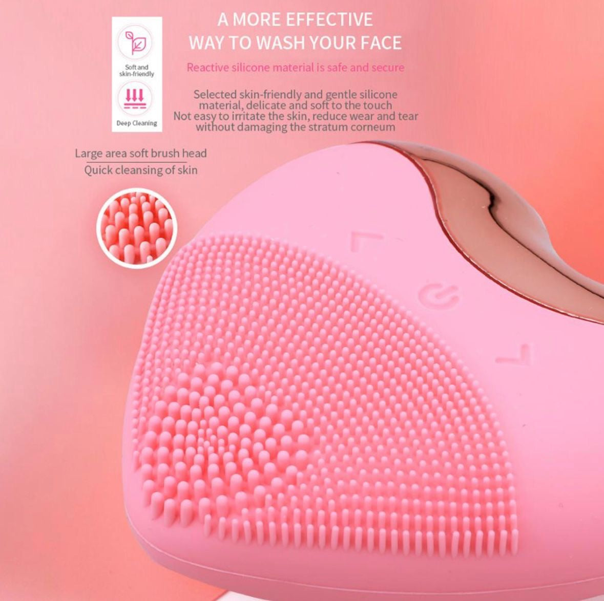 CasaDuzzle™ Sonic Facial Brush